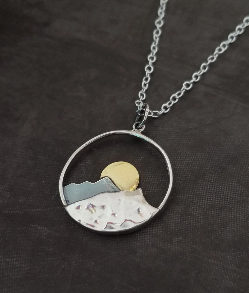 Sunset Mountain Necklace