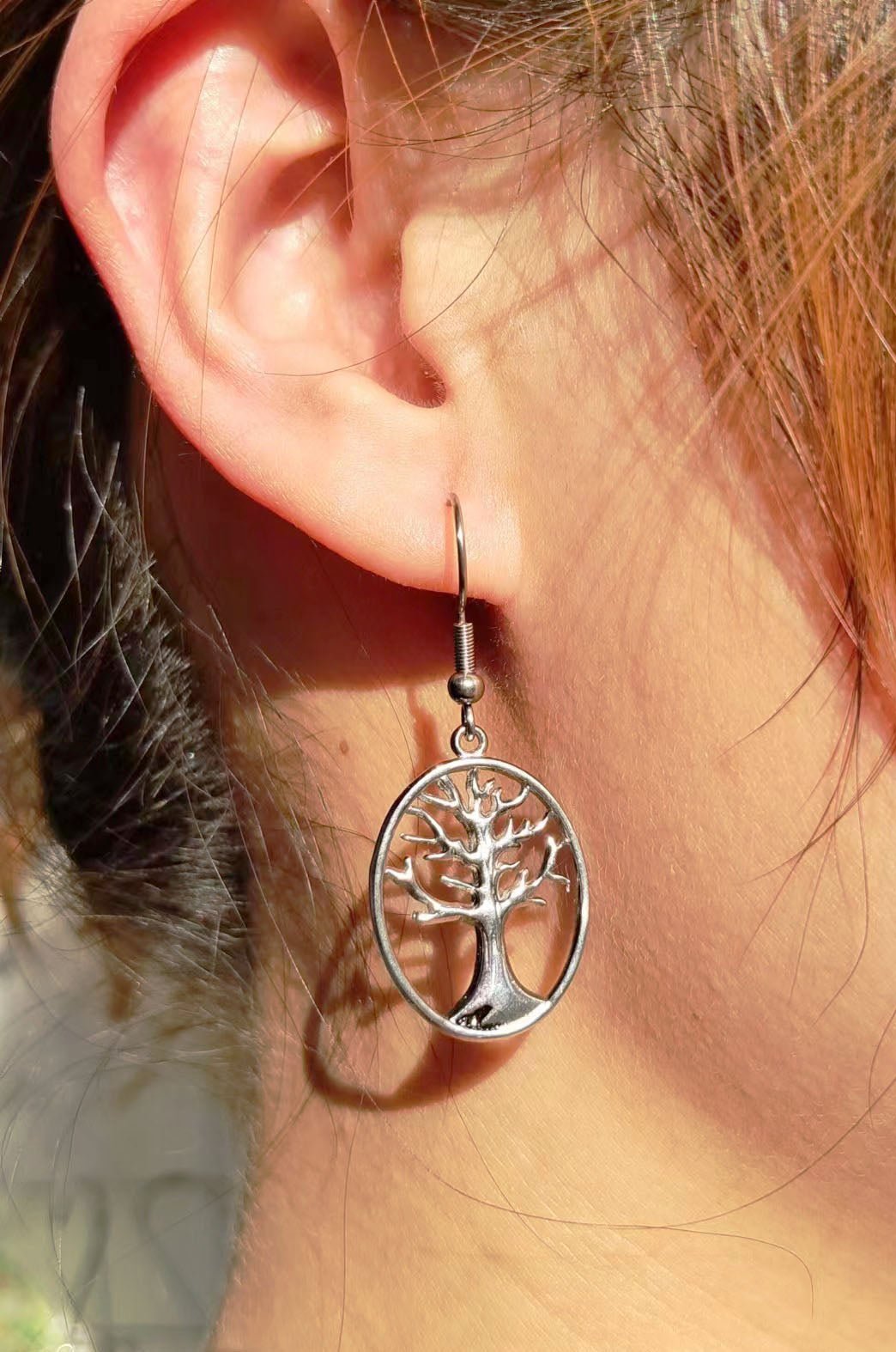 Promise Tree Dangle Earrings - ASPENS JEWELERS