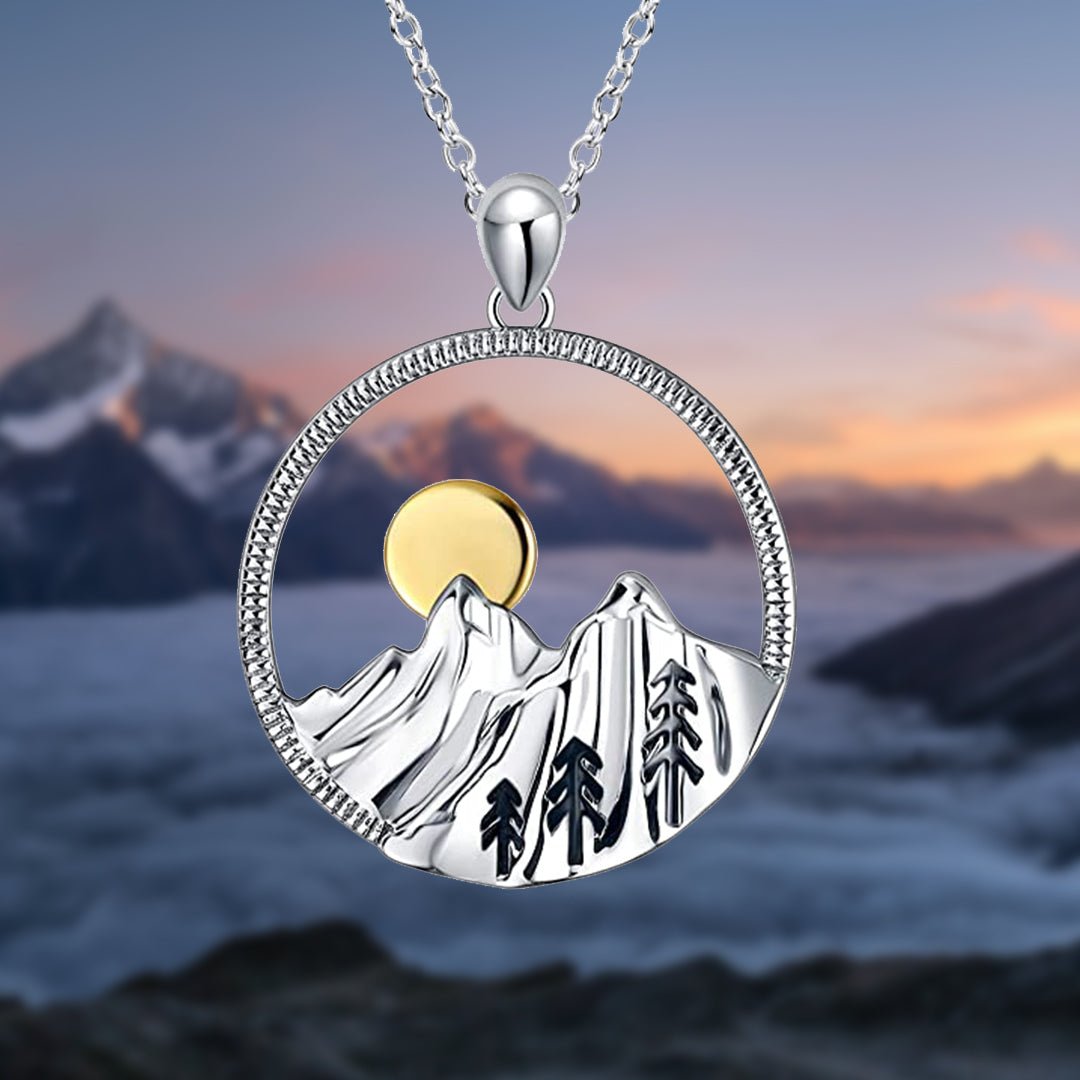 Vail Mountain Necklace - ASPENS JEWELERS